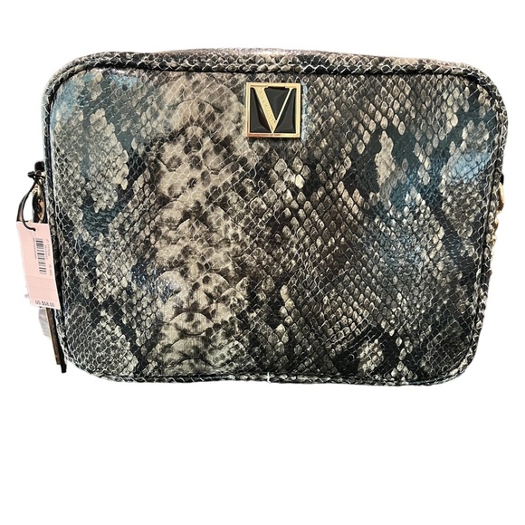 Victoria Secret Faux Snakeskin Crossbody - Picture 2 of 6